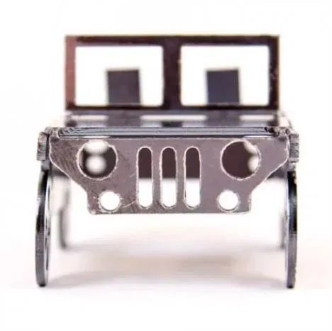 AC-PR-BDJ – ROCK SLIDE Business Card Holder, Stainless Steel Jeep Wrangler Design